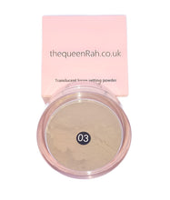 Load image into Gallery viewer, Translucent setting powder with velour puff