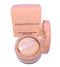 Load image into Gallery viewer, Translucent setting powder with velour puff